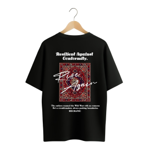 ZYAVOLX Printed Drop shoulder T-shirt