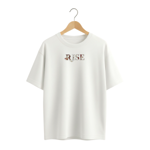Alternative view of ZYAVOLX Printed Drop shoulder T-shirt