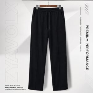 ZYAVOLX Low Cut Baggy Pants for Men