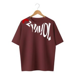 ZYAVOLX Printed Drop shoulder T-shirt
