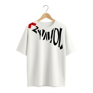 ZYAVOLX Printed Drop shoulder T-shirt