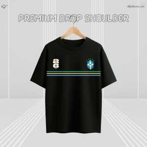 Z’YAVOLX Premium Brazil FIFA World Cup - 2026 Drop Shoulder T-Shirt