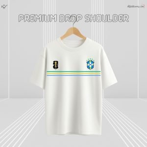 Z’YAVOLX Premium Brazil FIFA World Cup - 2026 Drop Shoulder T-Shirt