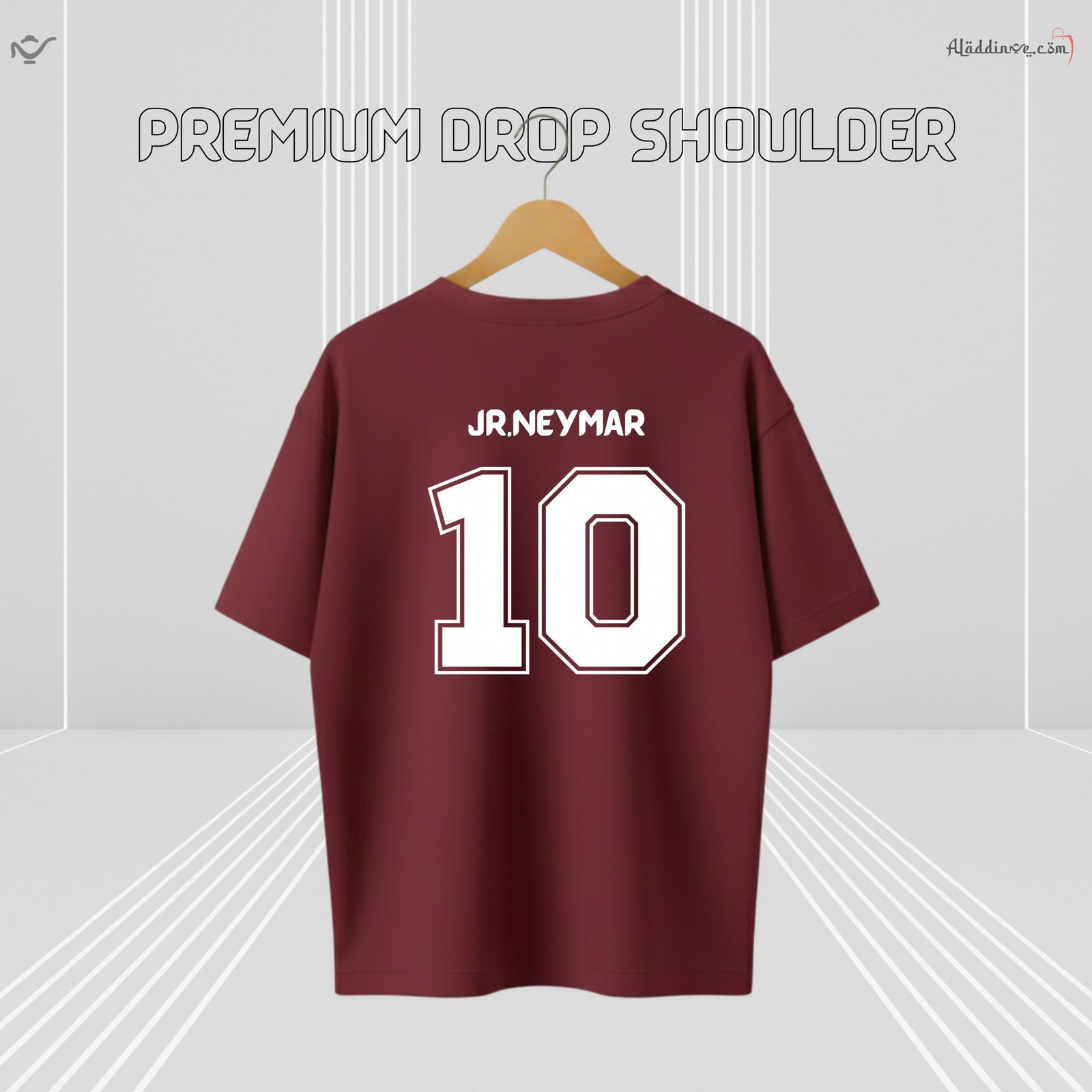 Z’YAVOLX Premium Brazil FIFA World Cup - 2026 Drop Shoulder T-Shirt - Image 2