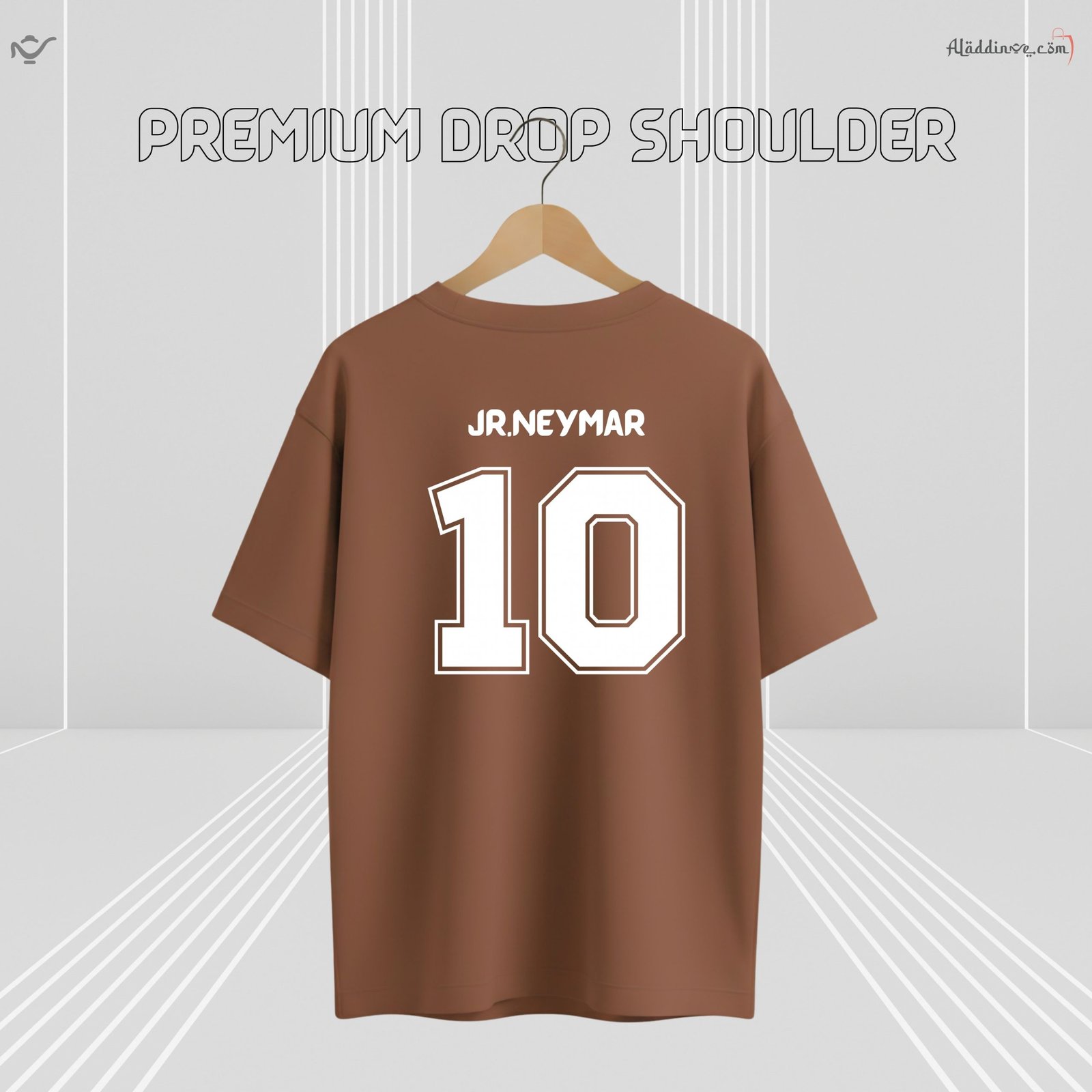 Z’YAVOLX Premium Brazil FIFA World Cup - 2026 Drop Shoulder T-Shirt - Image 2