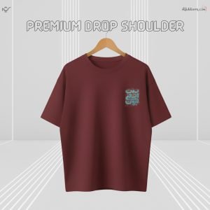 Z’YAVOLX Premium Abstract Verse Drop Shoulder T-Shirt