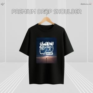 Z’YAVOLX Premium Midnight Solitud Drop Shoulder T-Shirt