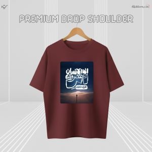 Z’YAVOLX Premium Midnight Solitud Drop Shoulder T-Shirt